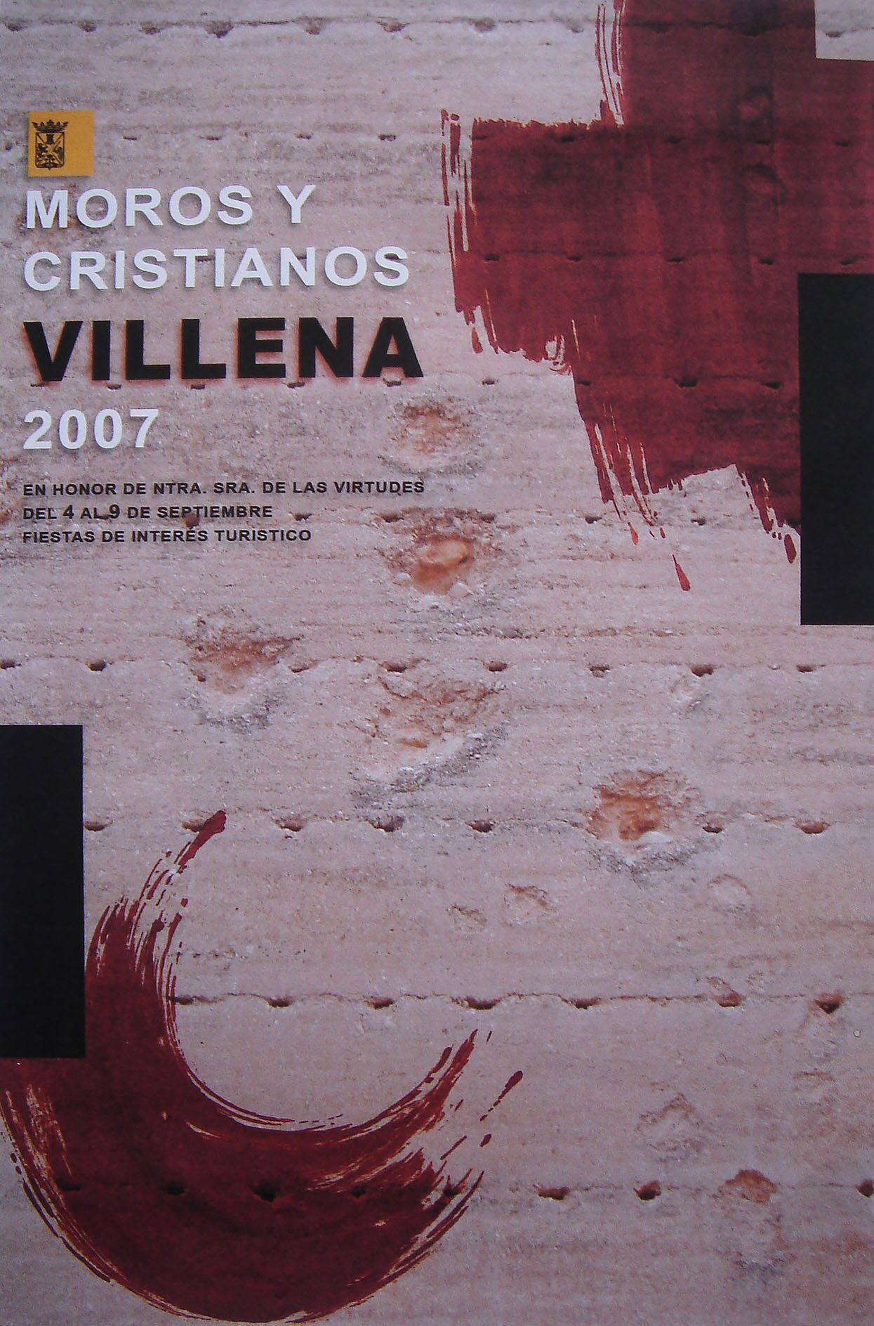 Cartel Fiestas de Moros y Cristianos